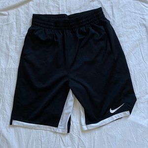 Nike Dri-FIT Black Athletic Shorts (YXL)